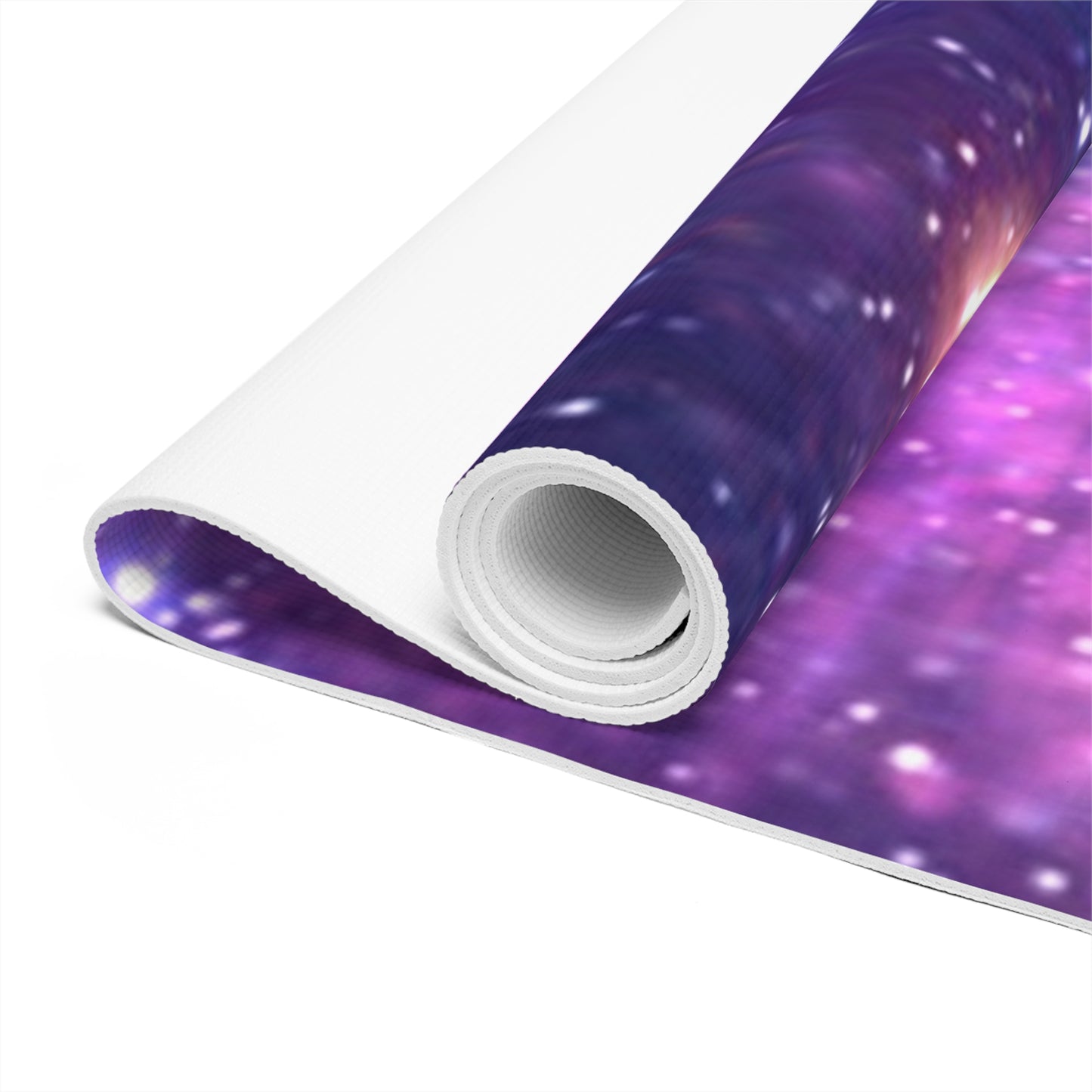 Purple Beyond the Stars Outer Space Out of this World Foam Yoga Mat