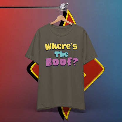 Where's the Boof? #skoal" Unisex Jersey Short Sleeve Tee