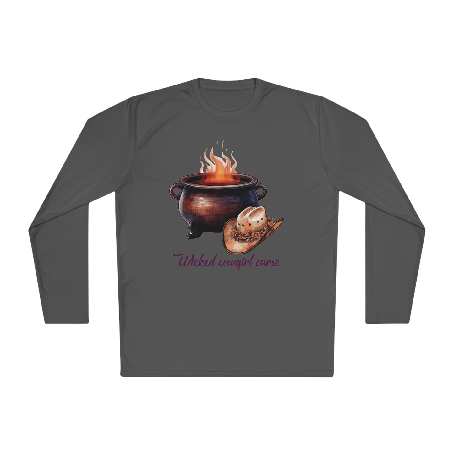 Wicked Cowgirl Curse Unisex Lightweight Long Sleeve Tee