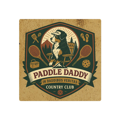 🐾 Paddle Daddy Country Club™ Metal Art Sign – Chloe Edition