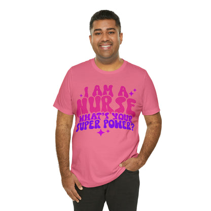 Comfy and Stylish Bella+Canva 3001 Nurse T-Shirt: Perfect Gift for Professionals & Nursing Students, Soft Fabric, Various Sizes Available