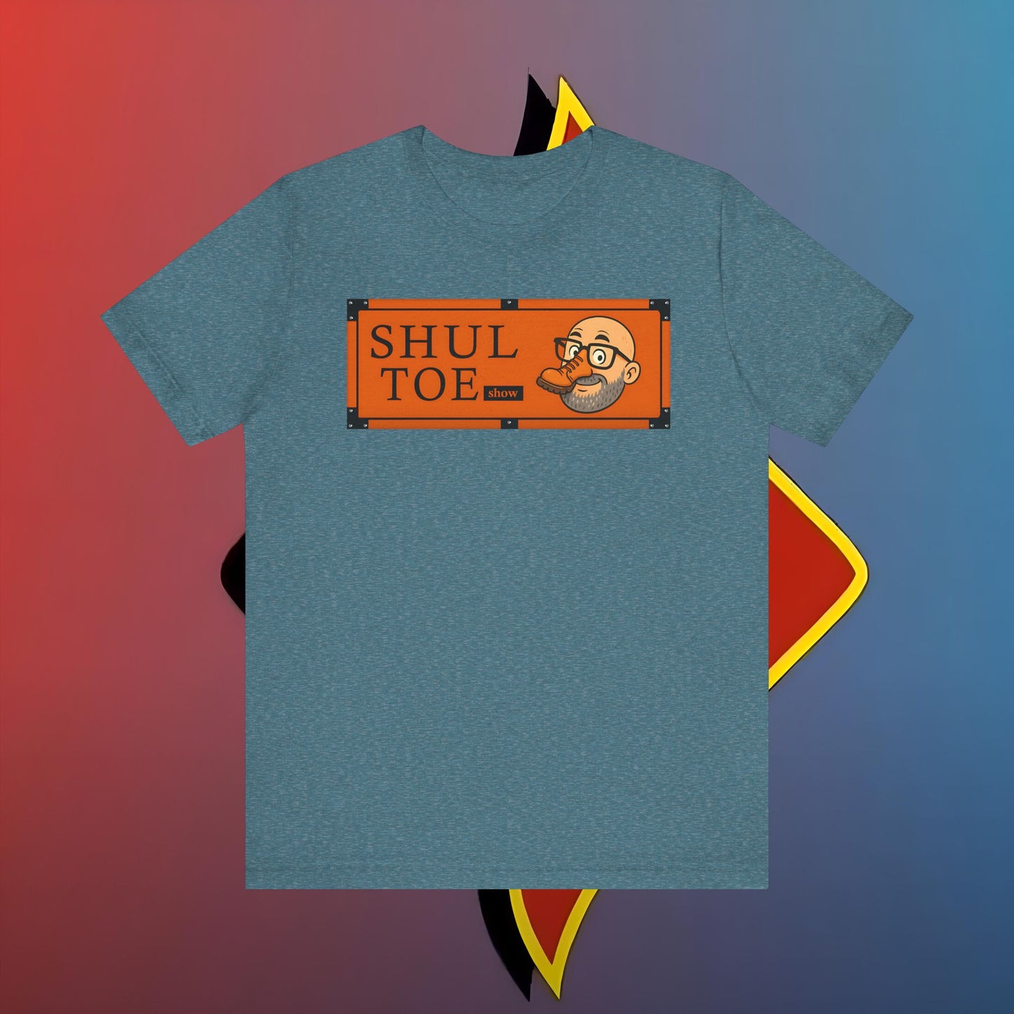 🧦 SHUL TOE Show Tee – Prestige Pipewear for Podcast Royalty