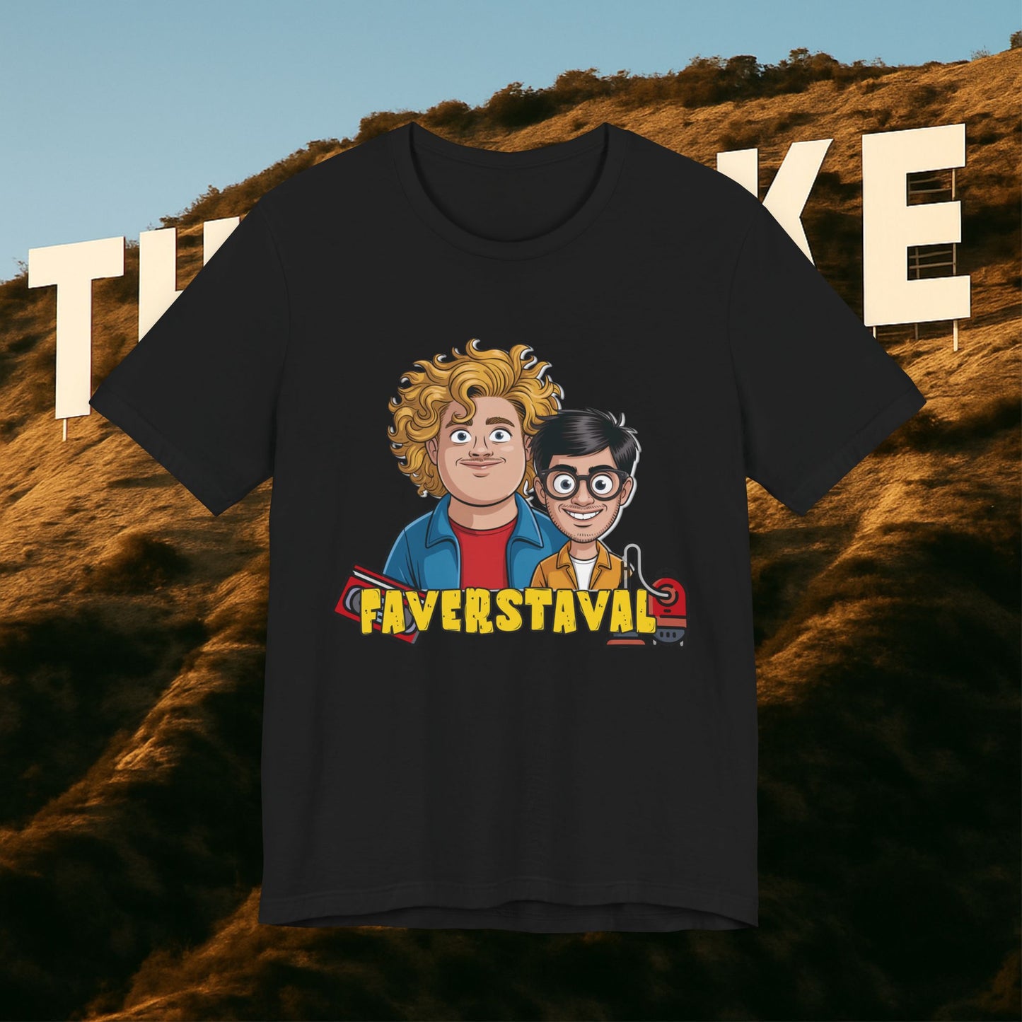 “FAVERSTAVAL Tee – The Shuli Network x Marshall Studios Forever Crossover Event”