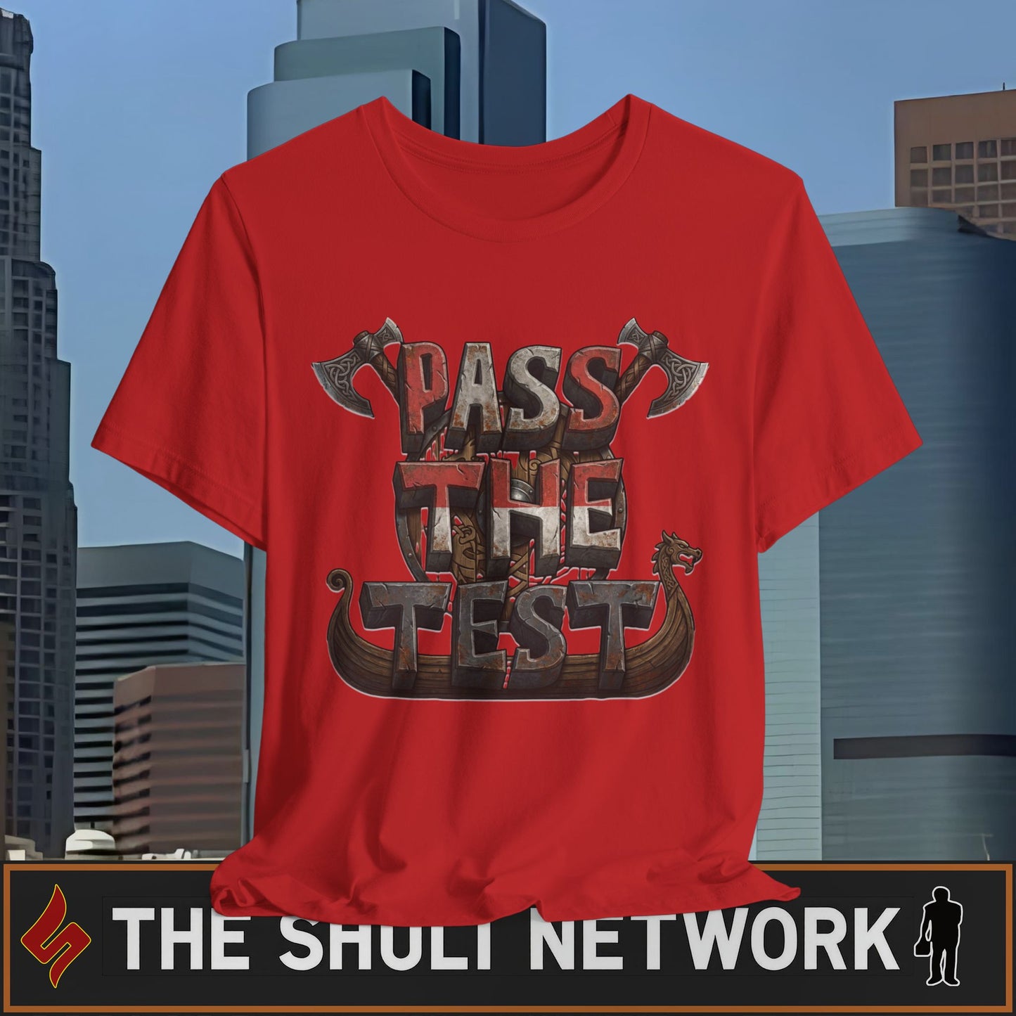 Pass The Test T-Shirt — Motivational Morseverse
