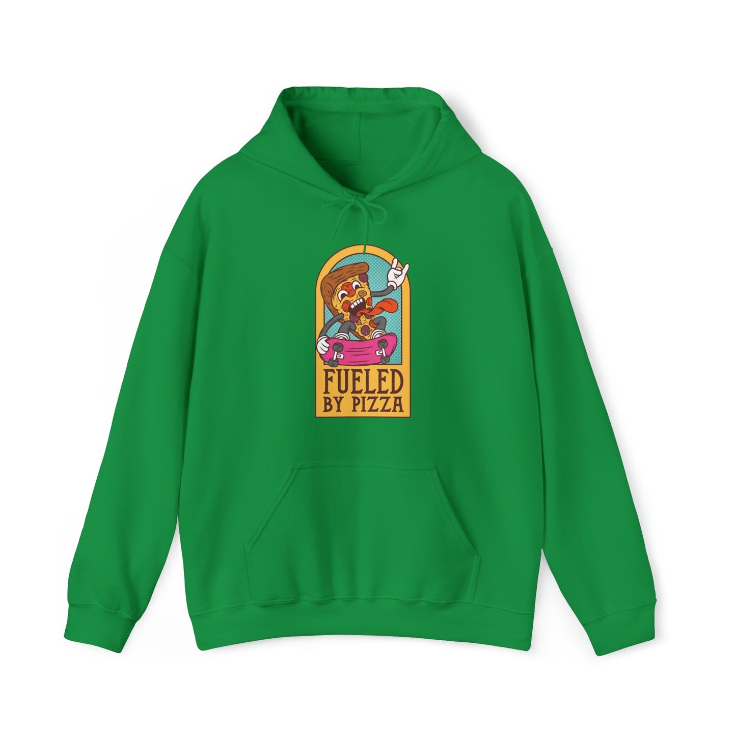 Fueled By Pizza Unisex Heavy Blend™ Hooded Sweatshirt