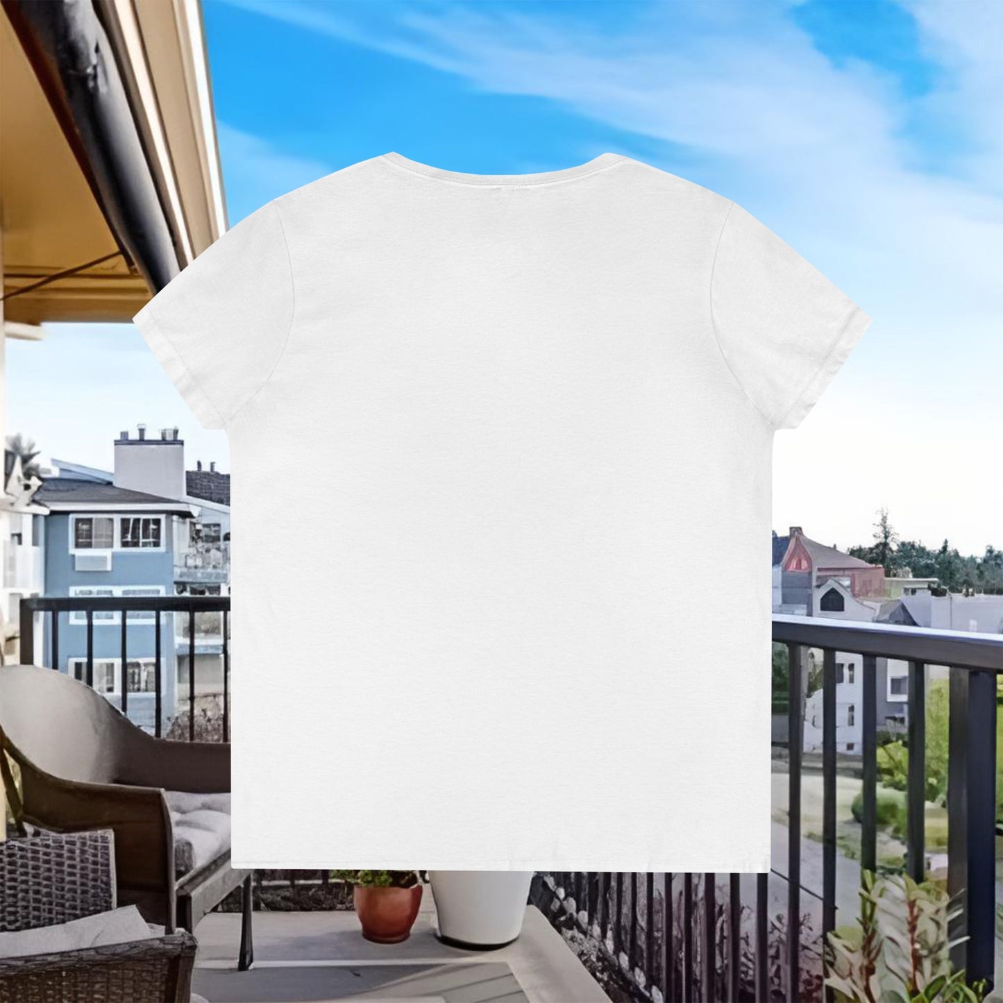 The Uncle Rico Show Lady Dabblers Special Edition Ladies' V-Neck T-Shirt