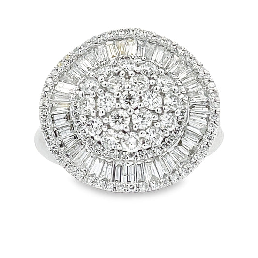 2.00ct Diamond Ring 14KT White Gold