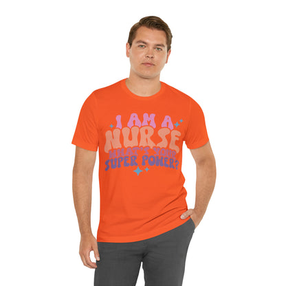 Comfy and Stylish Bella+Canva 3001 Nurse T-Shirt: Perfect Gift for Professionals & Nursing Students, Soft Fabric, Various Sizes Available