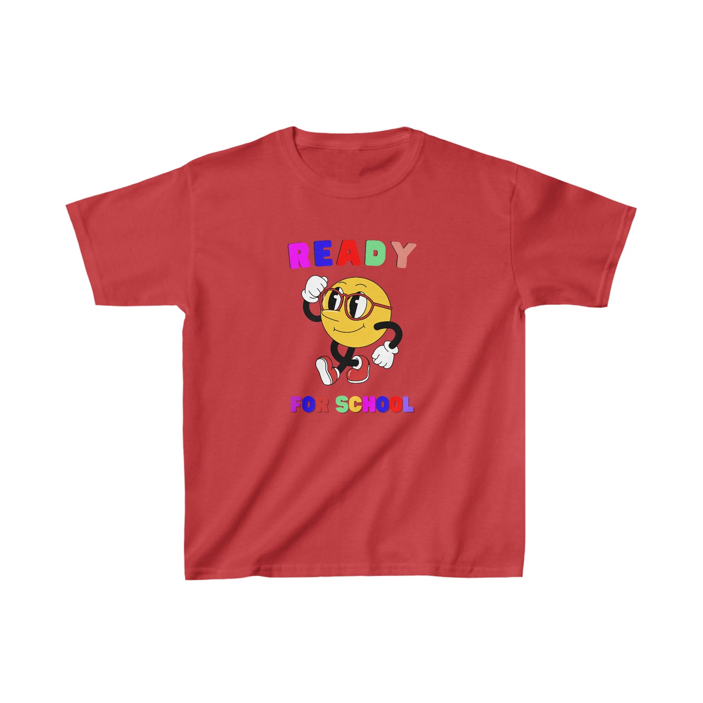 Ready For School Kids Heavy Cotton Tee