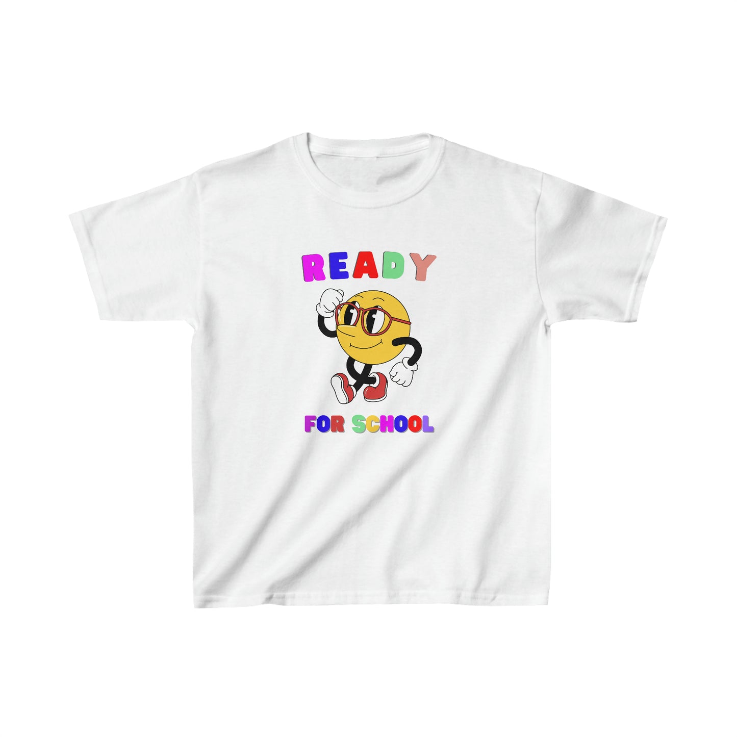 Ready For School Kids Heavy Cotton Tee