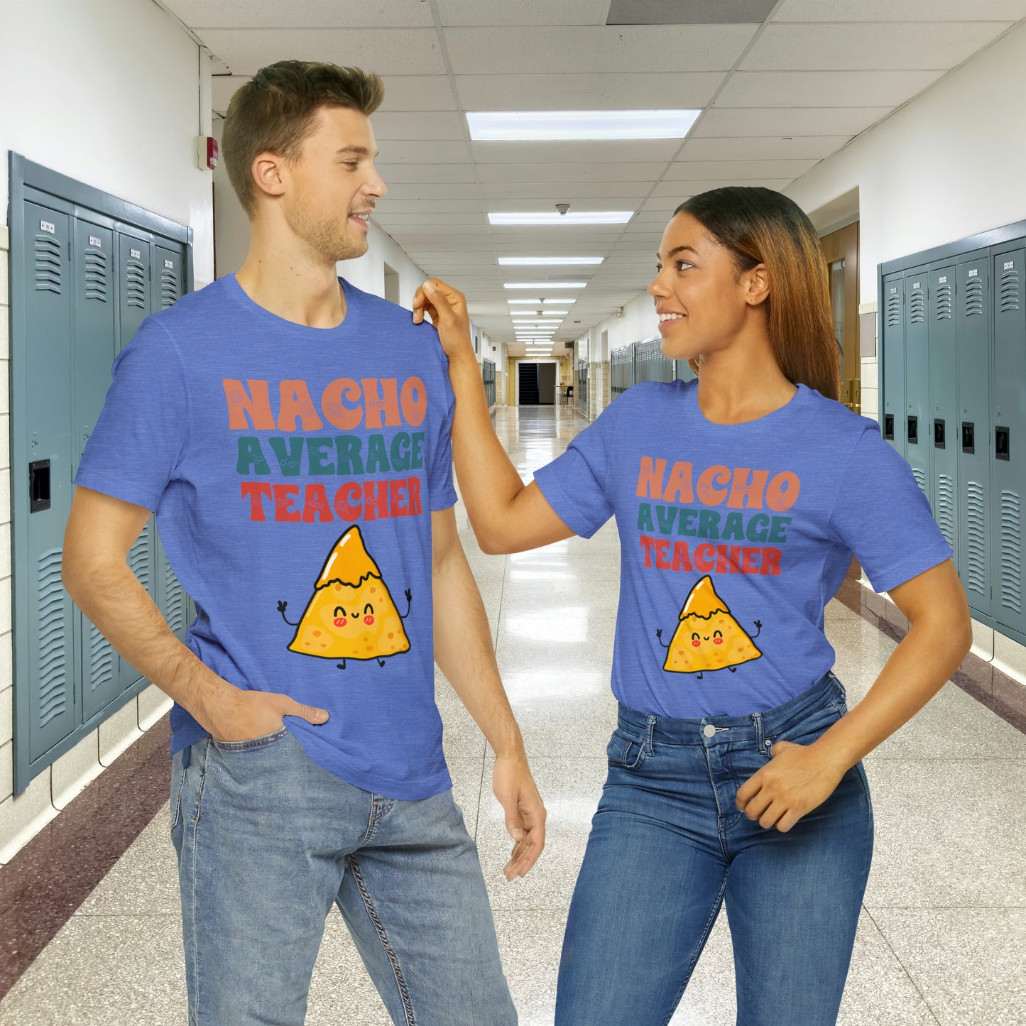 Nacho Average Teacher Back To School Unisex Jersey Short Sleeve Tee, Gifts for teachers, Gifts for Him, Gifts For Her,