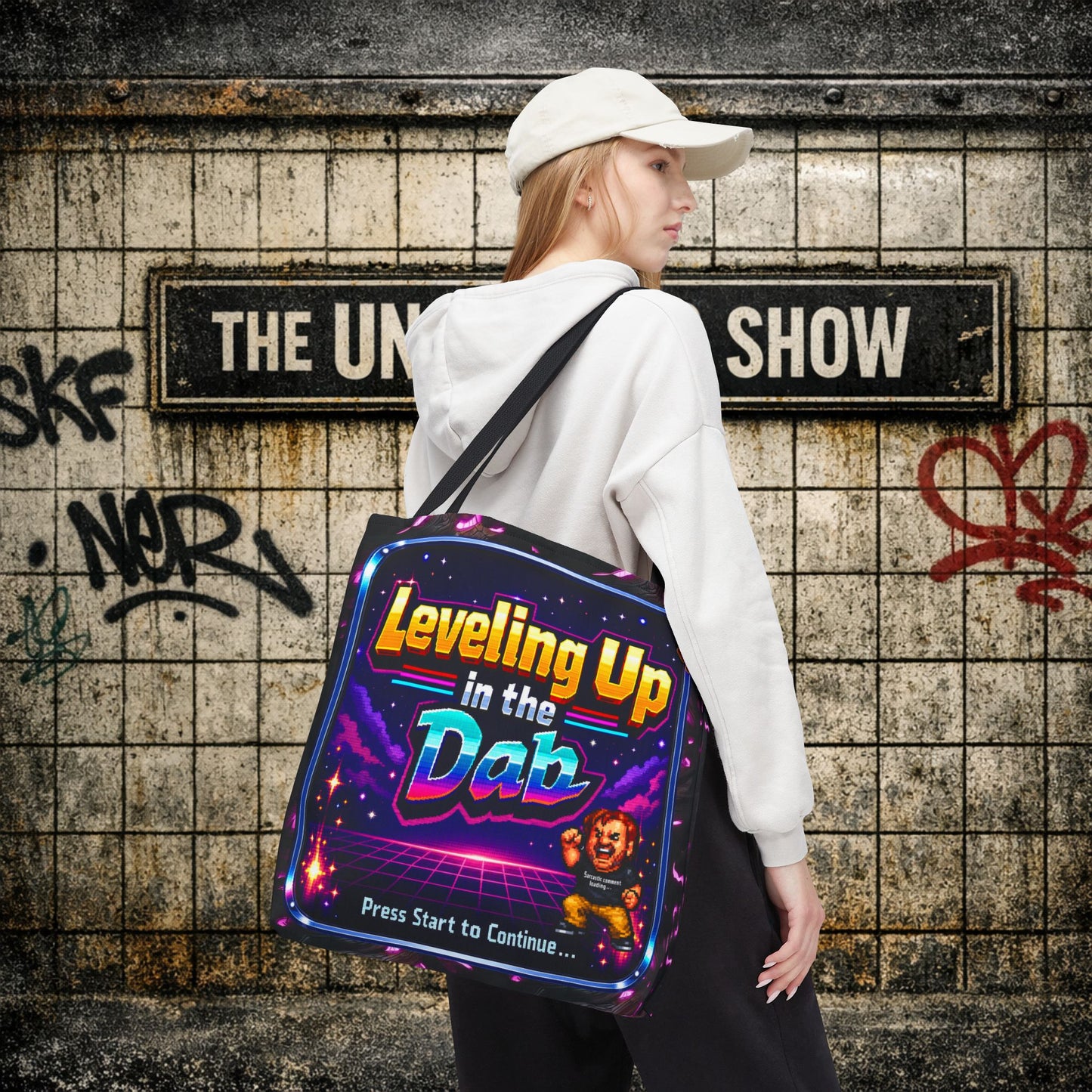 DabbleVerse: Final Boss and Portland Troon Escape Edition Tote Bag