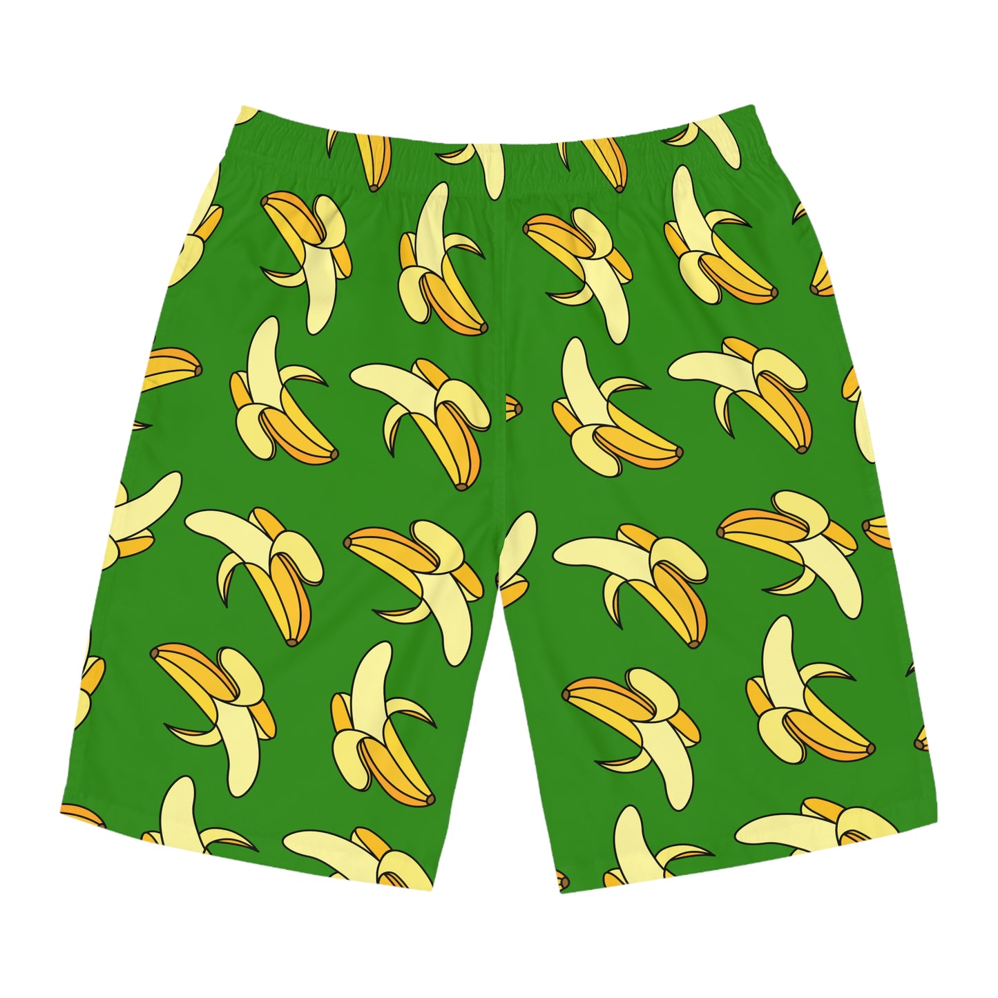 Aloha Chuckle Havana Banana Mens Board Shorts (AOP)