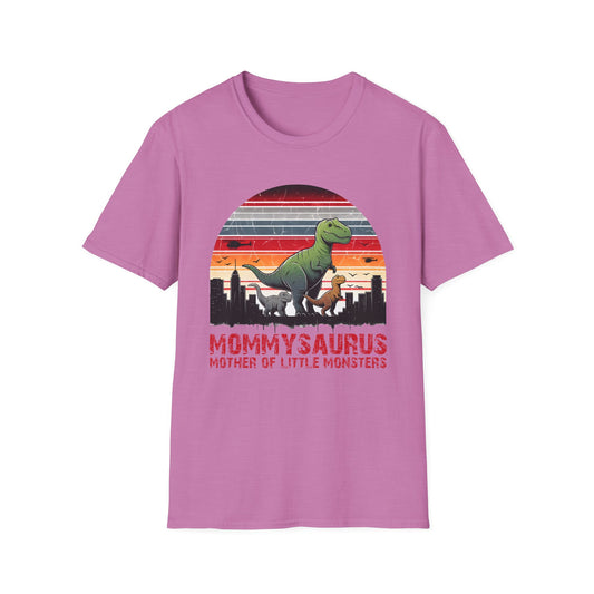 Mommysaurus mother of little monsters Unisex Softstyle T-Shirt Mother's day gift, gift for mom