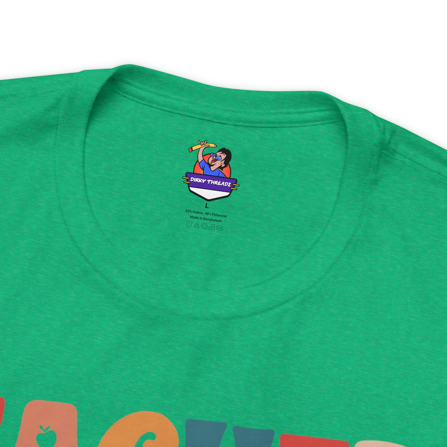 Colorful Teachers Change Lives Back to School Unisex Jersey Short Sleeve Tee Gifts for him, Gifts for Her