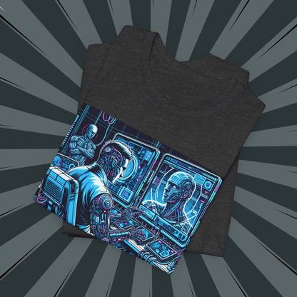 Tech-Inspired Graphic Tee, Vintage Gamer Shirt, Unisex Tee for Tech Lovers, Perfect Gift for Gamers, Retro Gaming Apparel