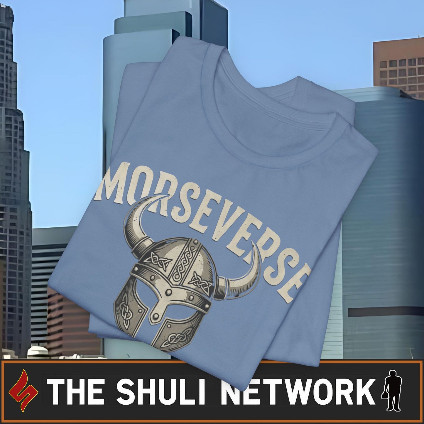 Morseverse Viking Helmet T‑Shirt