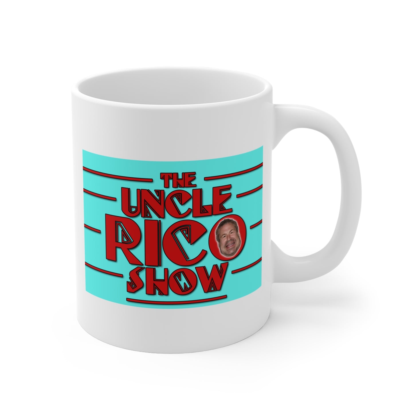 The Uncle Rico Show 11oz Coffee Mug   the Shuli Network Nostalgic edition #TSN #Coffee #Tea