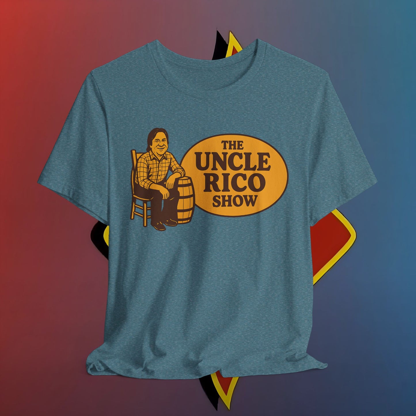 Uncle Rico Show Tee, Retro T-Shirt for Fans, Vintage Style Apparel, Movie Merchandise, Gift for Him/Her