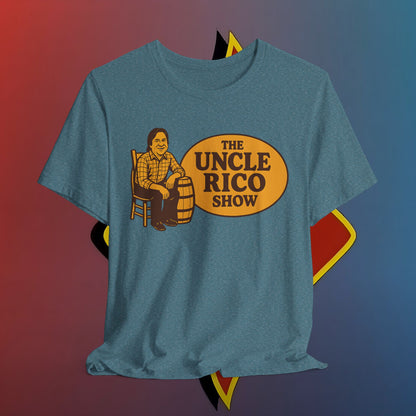 Uncle Rico Show Tee, Retro T-Shirt for Fans, Vintage Style Apparel, Movie Merchandise, Gift for Him/Her