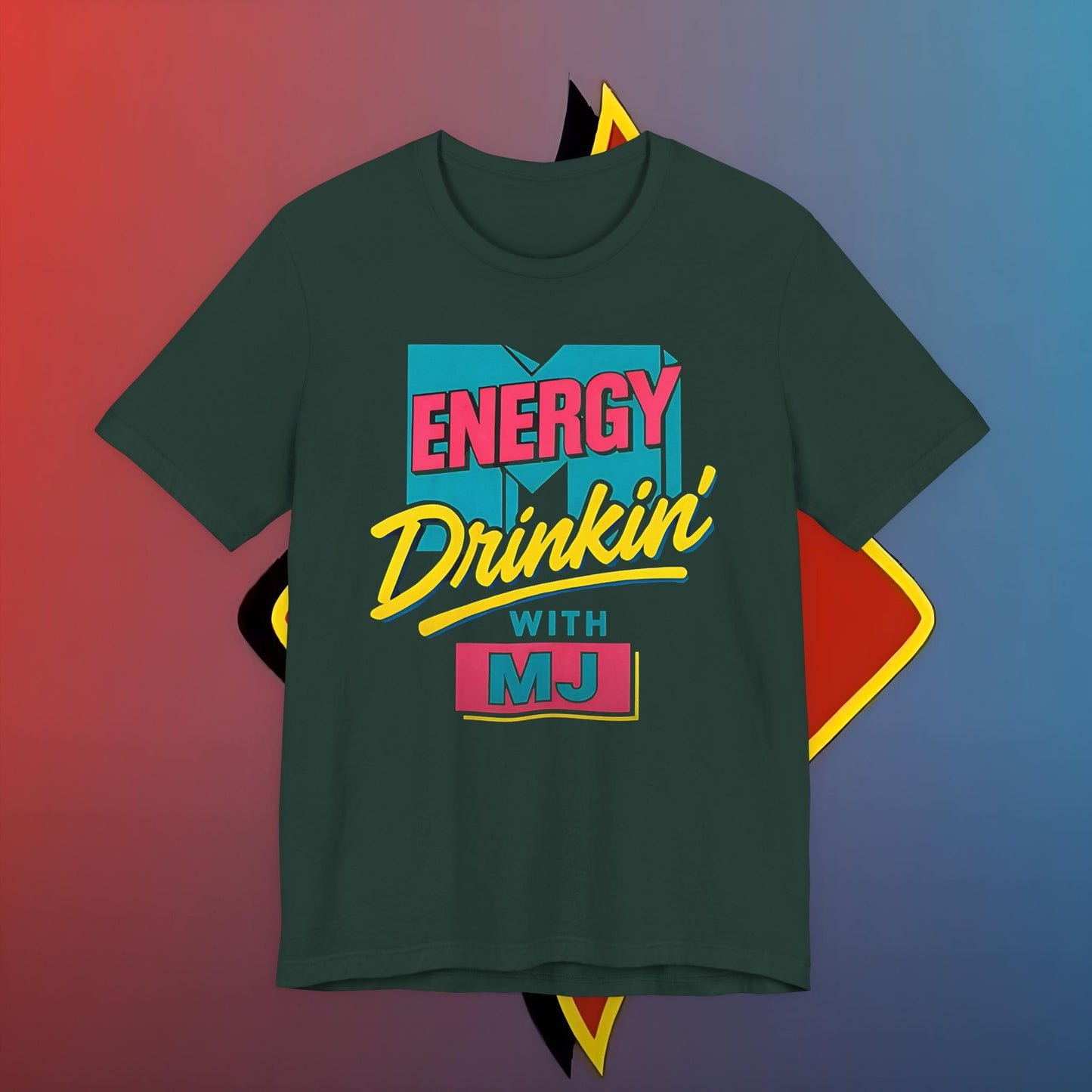 Energy Drinkin’ with MJ Tee – Shuli Network Edition | Retro Chaos