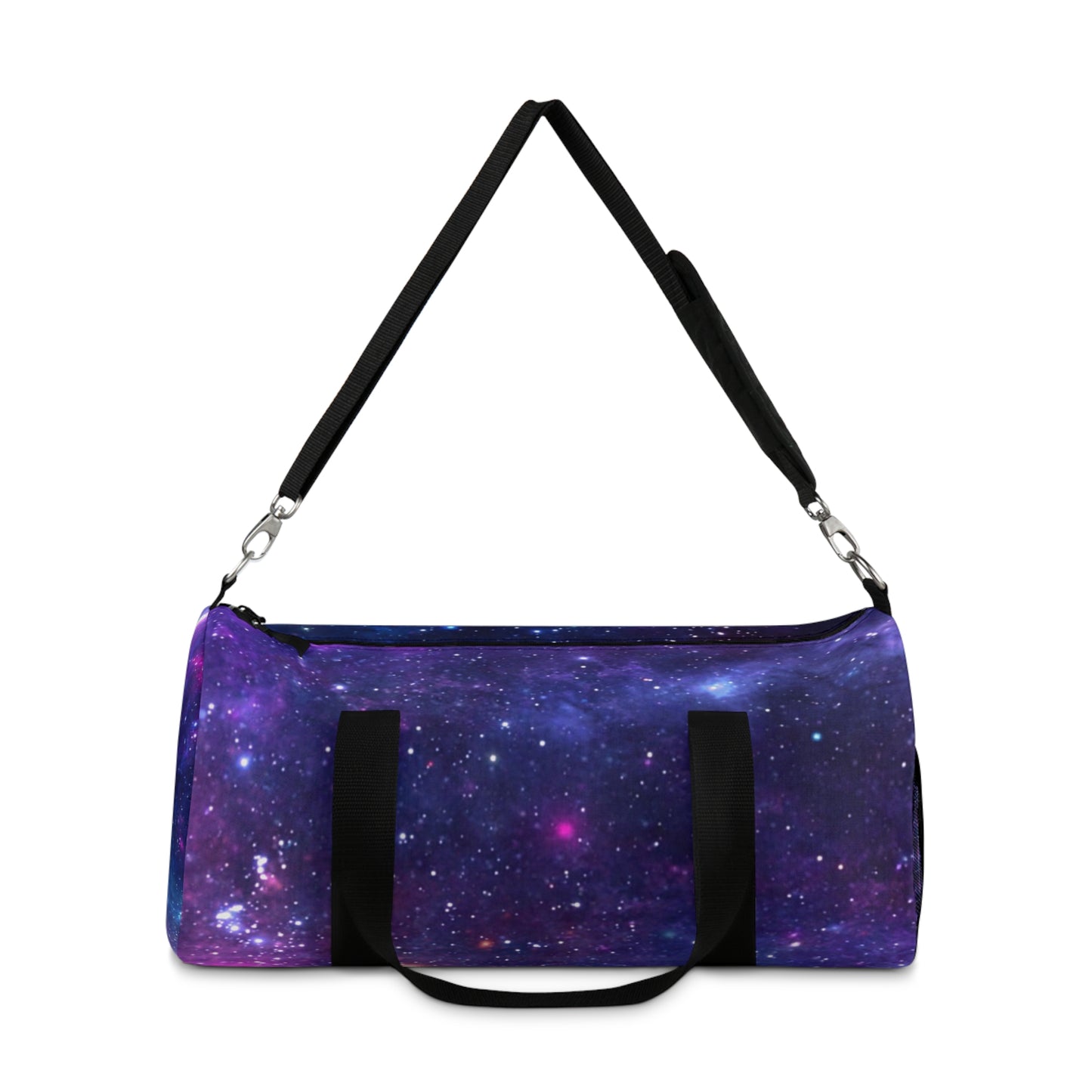 Purple Beyond the Stars Outer Space Out of this World Duffel Bag