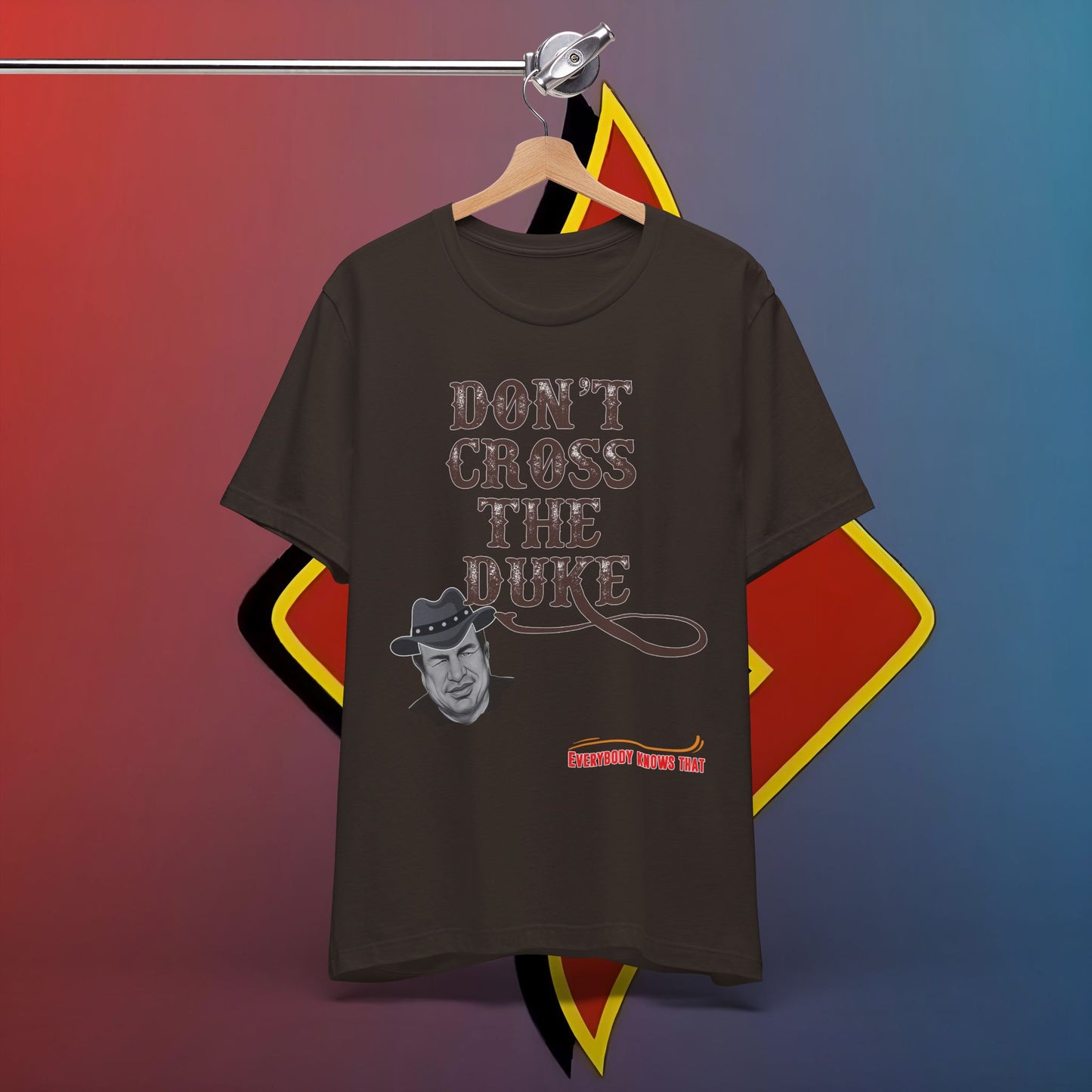 Don't Cross the Duke-Everybody knows that!  – The Shuli Network Special Edition #skoal" Unisex Jersey Short Sleeve Tee