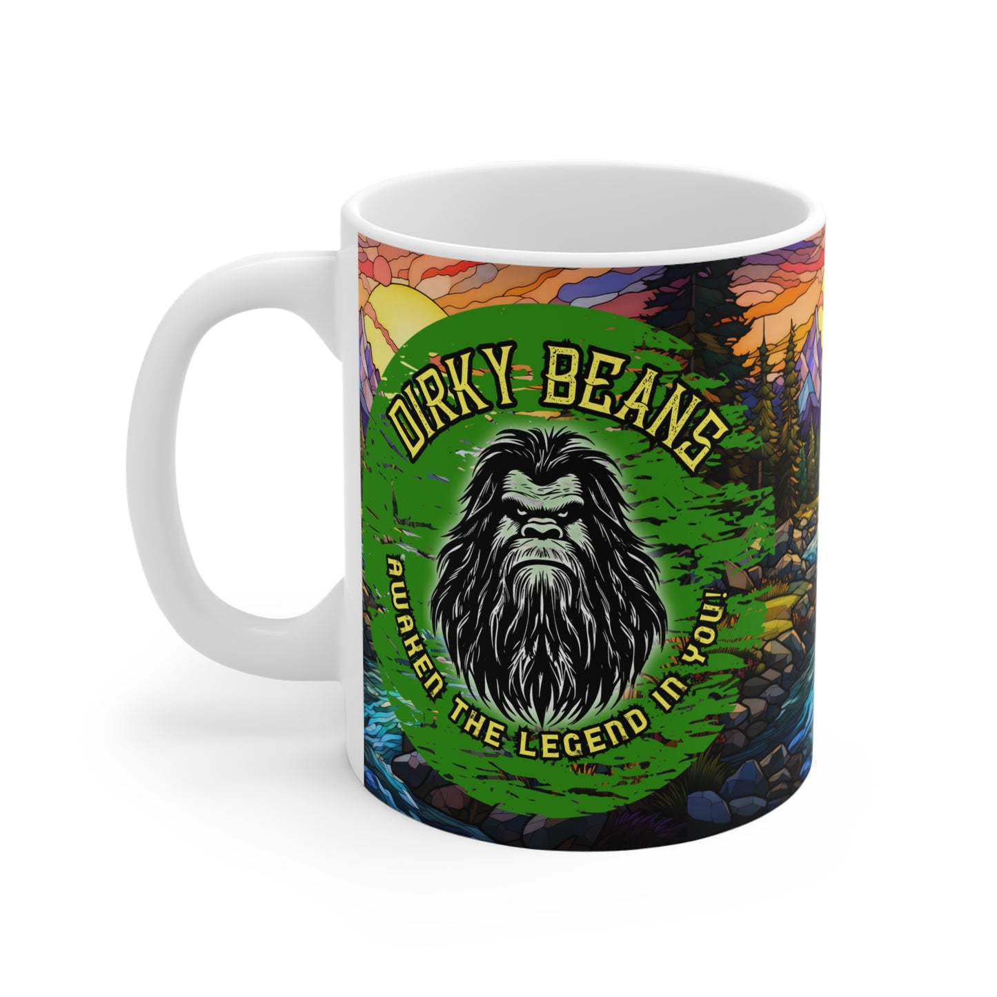 Sasquatch Sips Mug 11oz