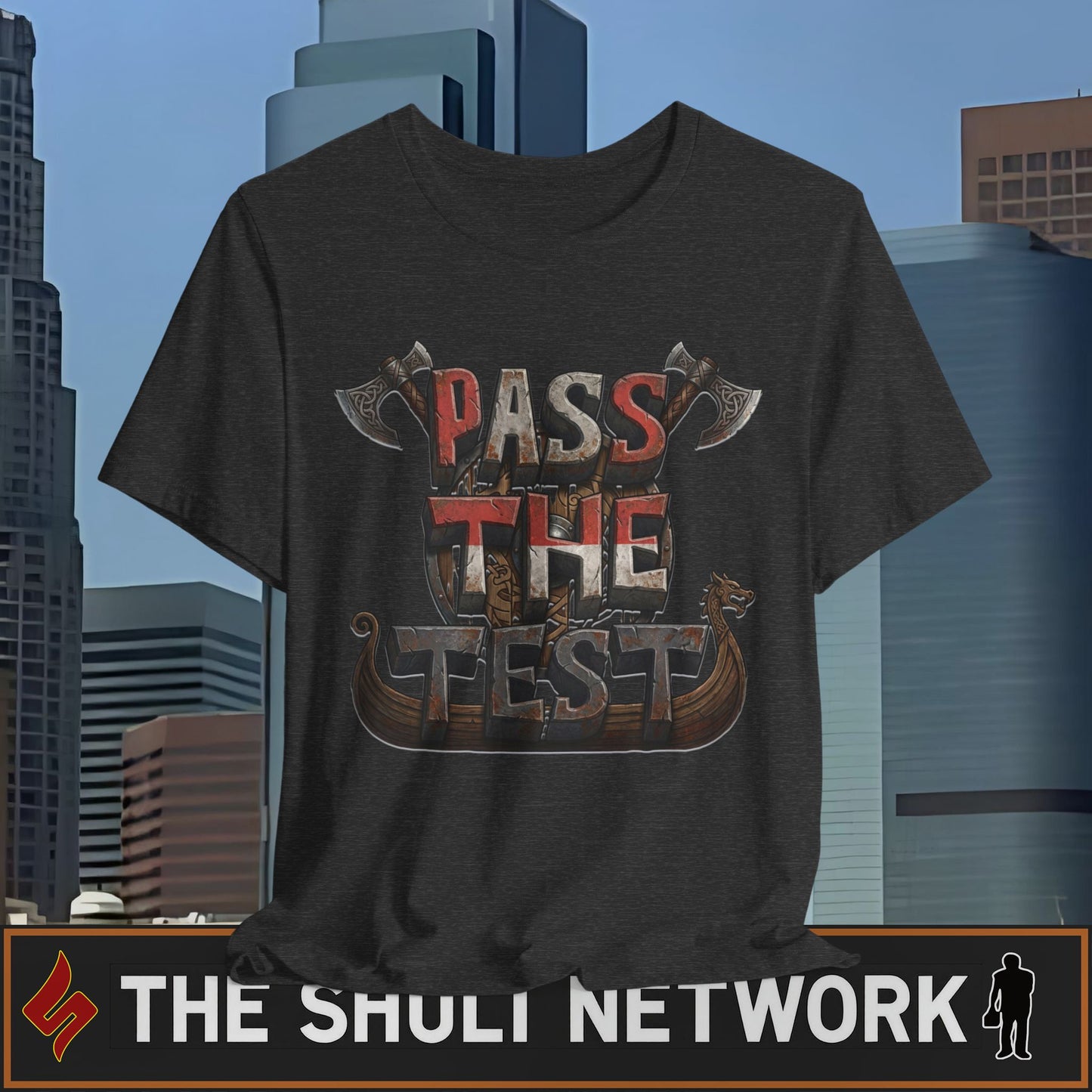 Pass The Test T-Shirt — Motivational Morseverse