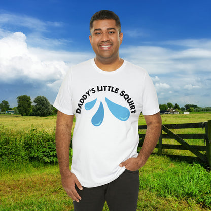 Daddy's Little Squirt Unisex Jersey Short Sleeve Tee