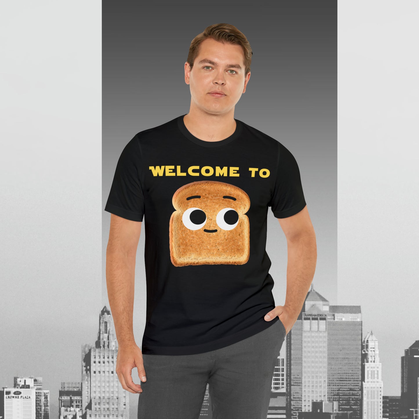 Welcome to the Darkside Unisex Jersey Short Sleeve Tee