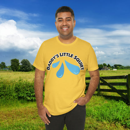 Daddy's Little Squirt Unisex Jersey Short Sleeve Tee