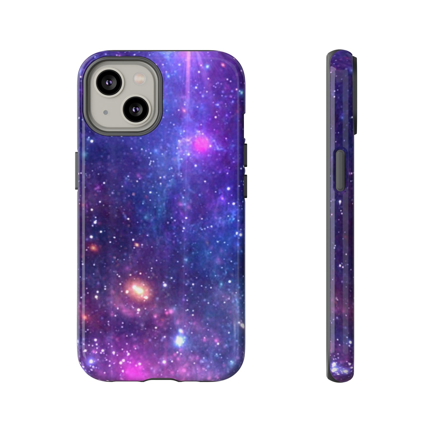 Purple Beyond the Stars Outer Space Out of this World Tough Cases (iPhone, Google, Samsung)