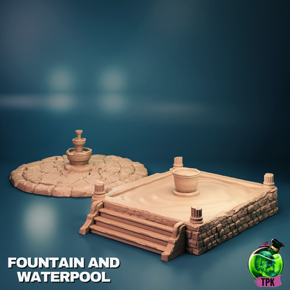 Fountain and Waterpool