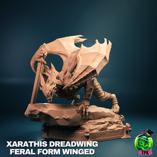 Xarathis Dreadwing Feral Form Miniature