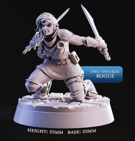 Rogue Sisters Miniatures - Nightdagger Rogues