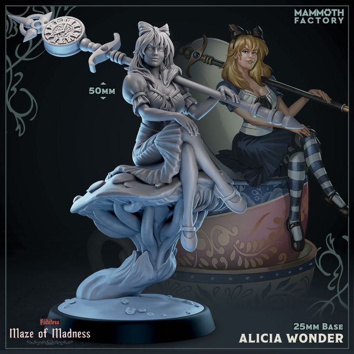 Alicia Wonder - Mini / Diorama