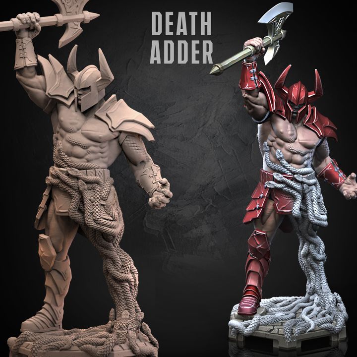 Death Adder - Golden Axe Inspired Miniature