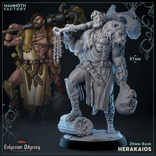 Herakaios – Mythic Slayer Hero Miniature