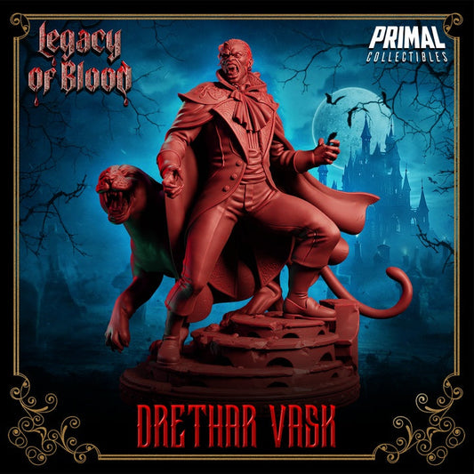 Baron Drethar Vask Vampire Miniature