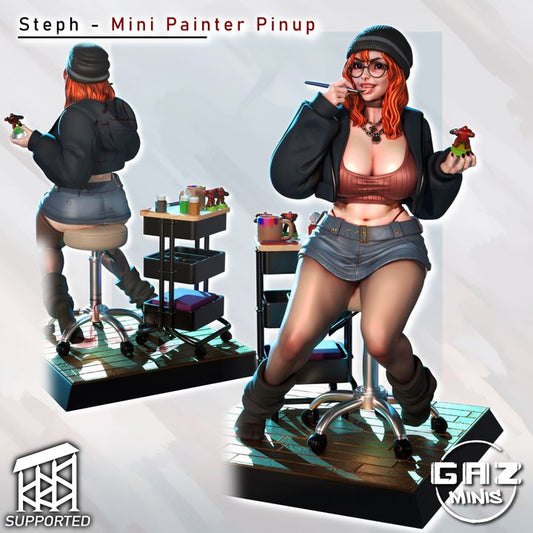 Stephanie - Mini Painter (NSFW/SFW 18+ only)