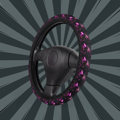 Purple Galaxy Steering Wheel Cover — Sparkle Car Grip