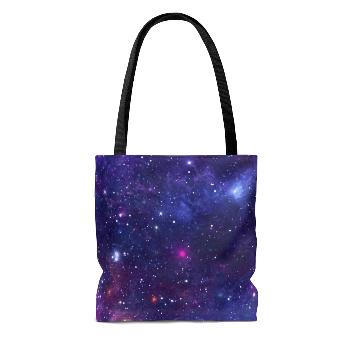 Purple Beyond the Stars Outer Space Out of this World Tote Bag (AOP)