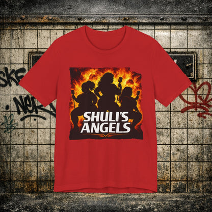 Shuli’s Angels: Operation Laugh & Disorder Graphic Tee — Retro Silhouette Vibe Shirt