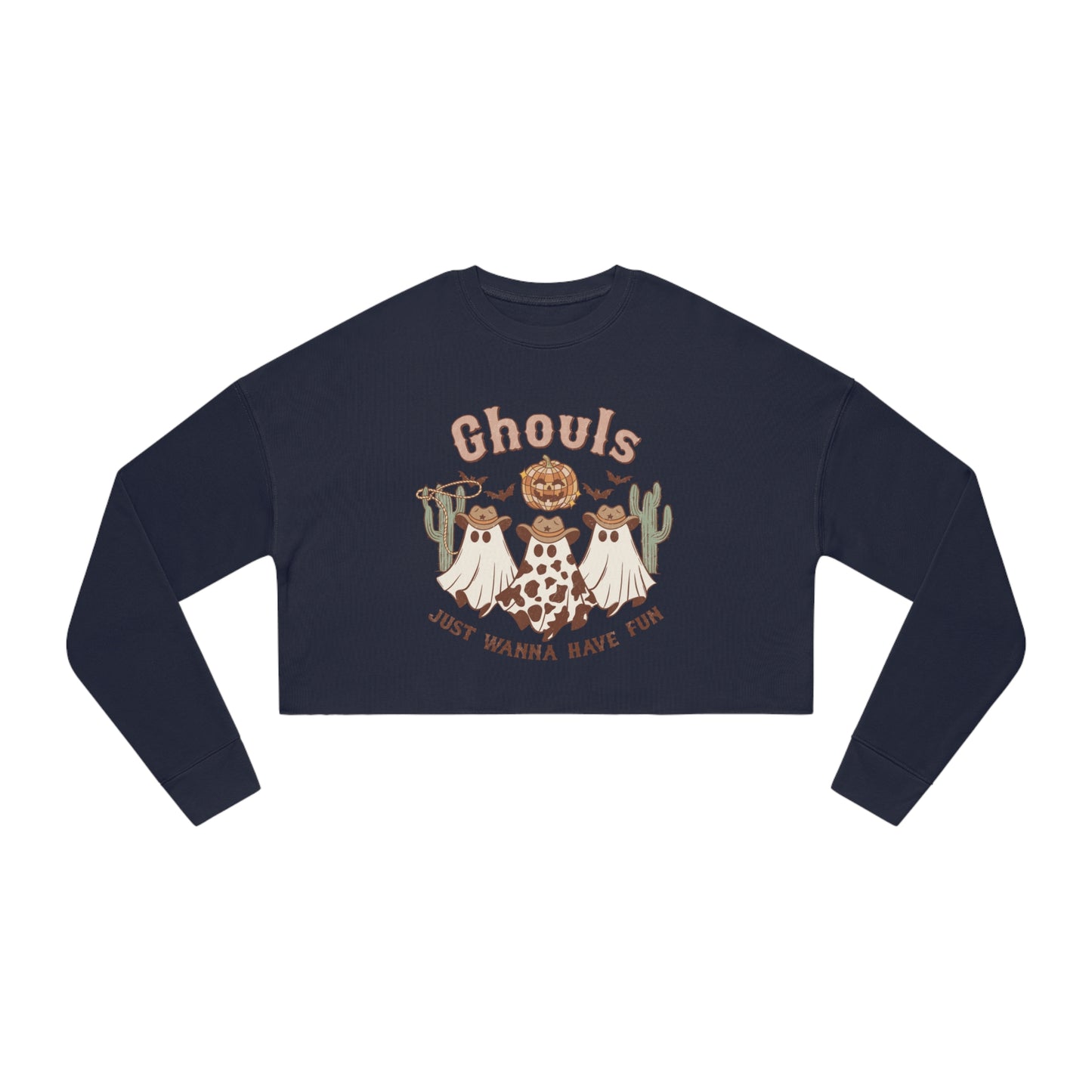 Ghouls Just Wanna Have Fun Women's Cropped Sweatshirt