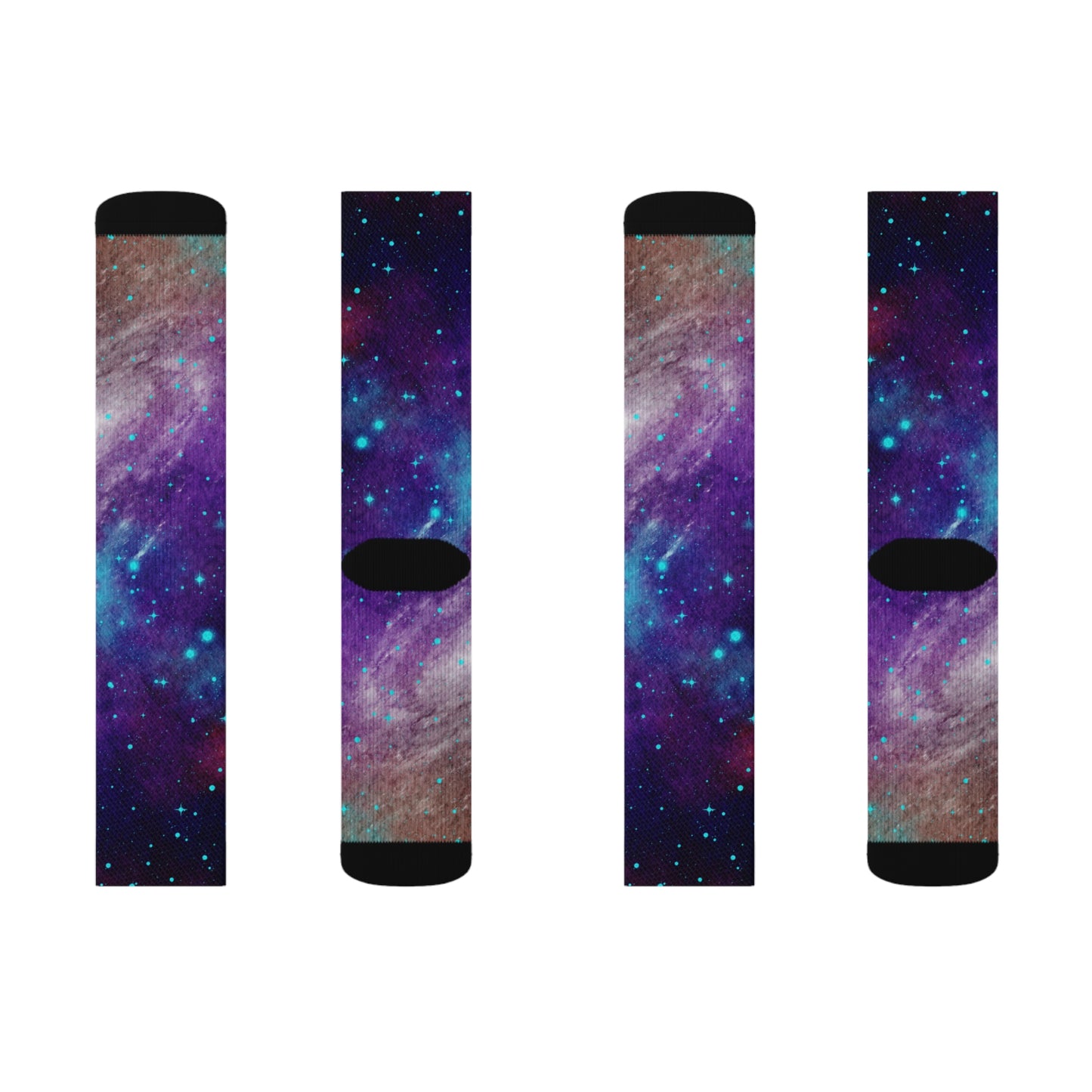 Outer Space Out of this World Sublimation Socks