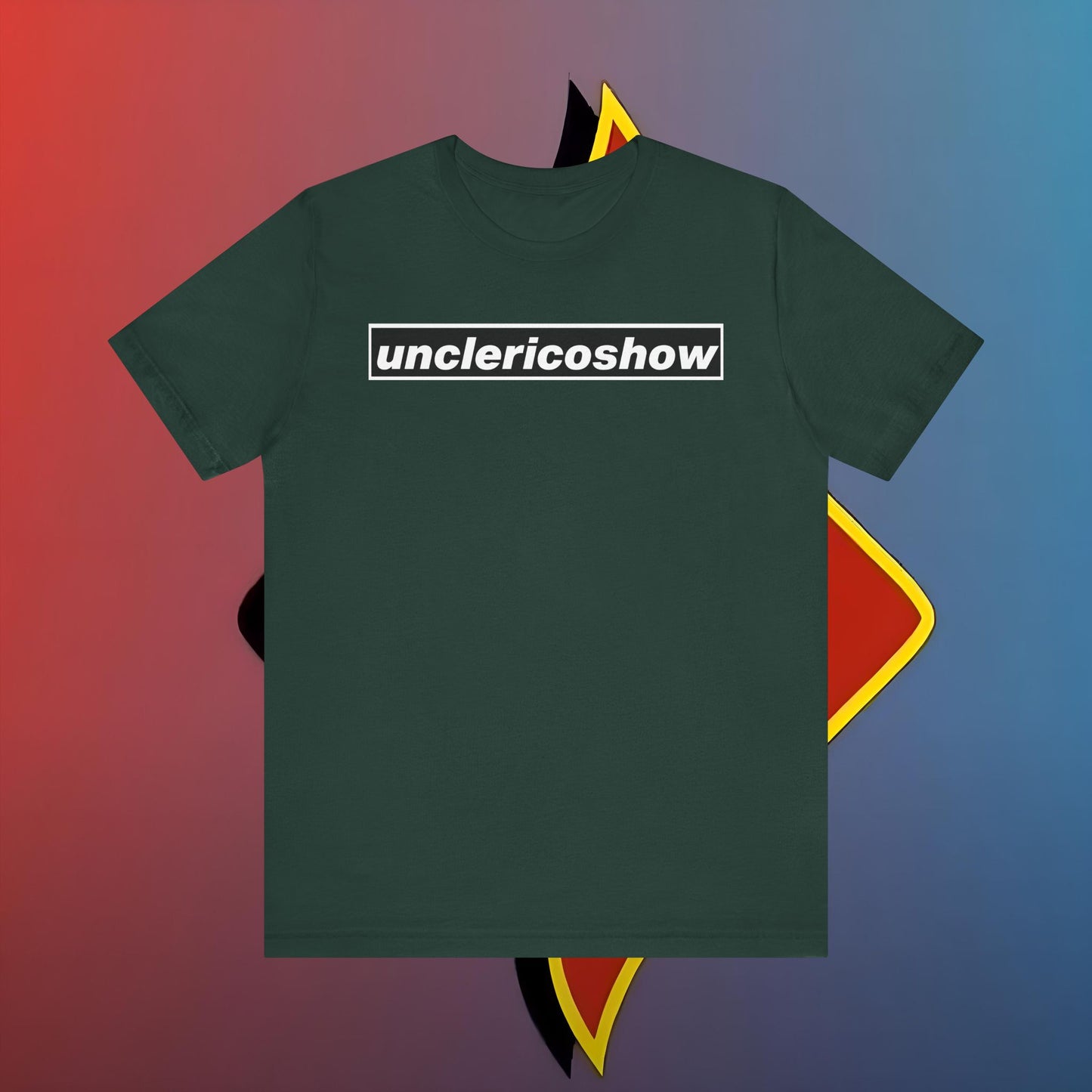 The Uncle Rico Show Tee – Broadcasting Buffoonery Since Whenever