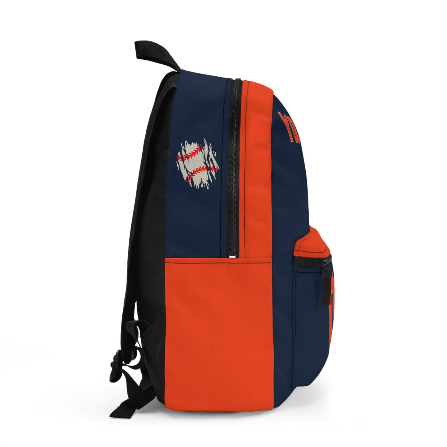 Detroit Baseball "Custom Name" and "Custom Number" Backpack