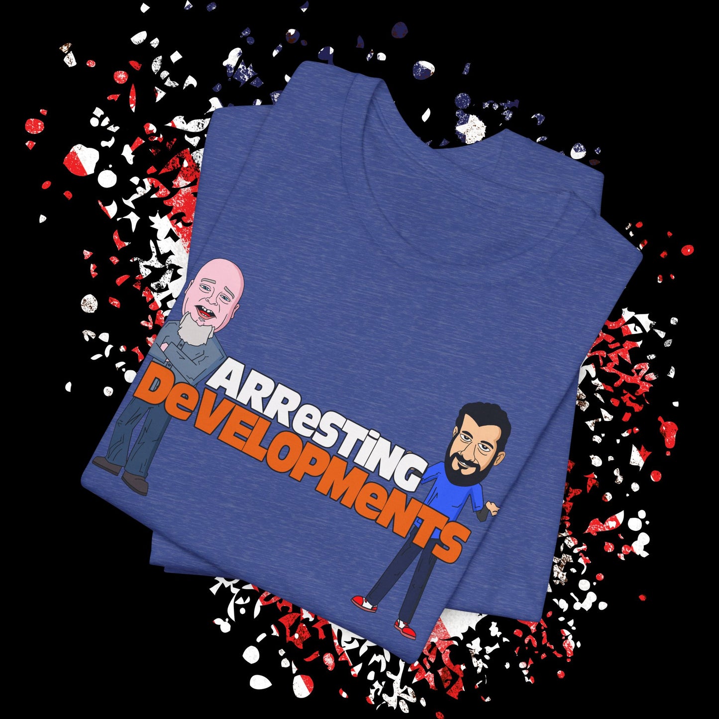 Arresting Developments Tee - Unisex Jersey Short Sleeve Shirt, Funny Graphic Tee, Gift for Detectives, Crime Show Lovers, Casual Wear