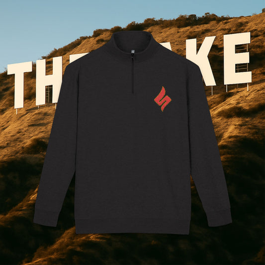 The Shuli Network Quarter‑Zip Cozy Fleece Sweatshirt